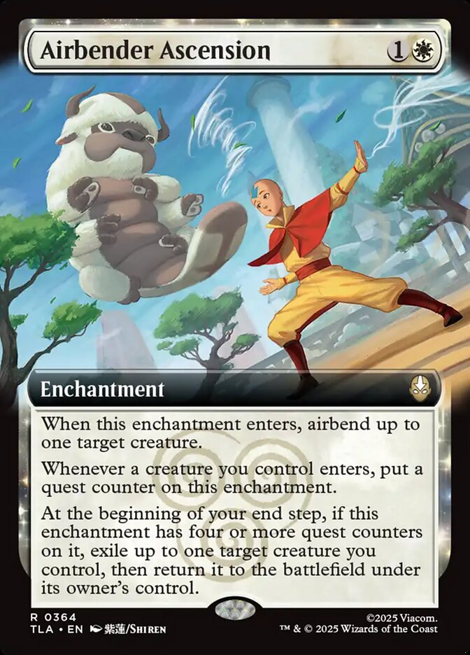 Airbender Ascension Extended Art