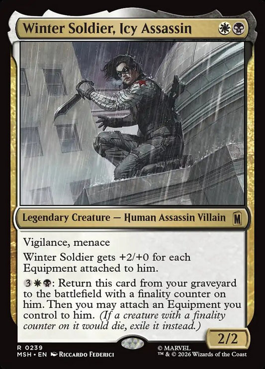 Winter Soldier, Icy Assassin Foil