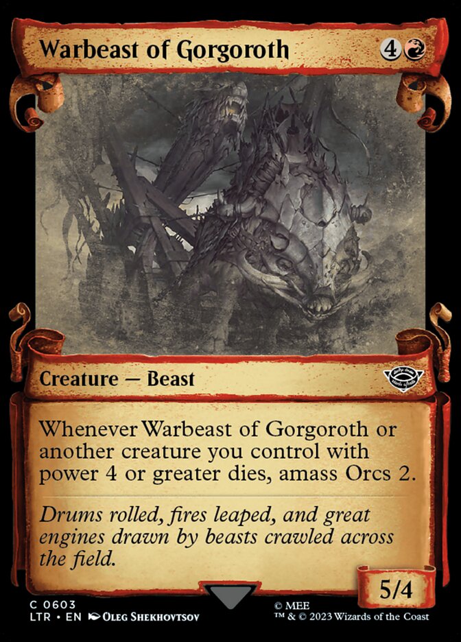Warbeast of Gorgoroth Showcase