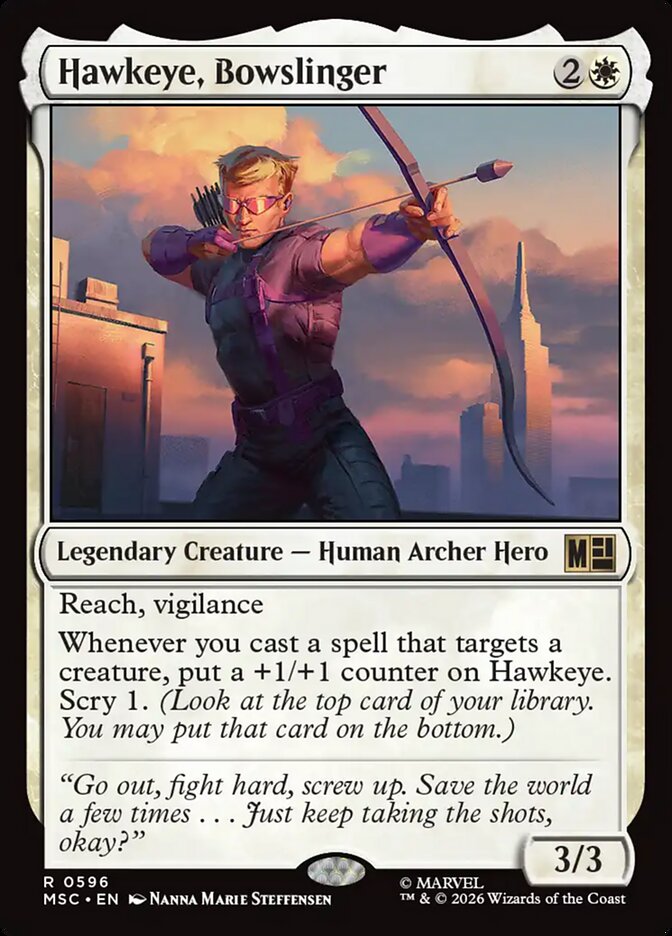 Hawkeye, Bowslinger Foil