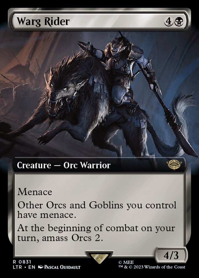 Warg Rider Extended Art