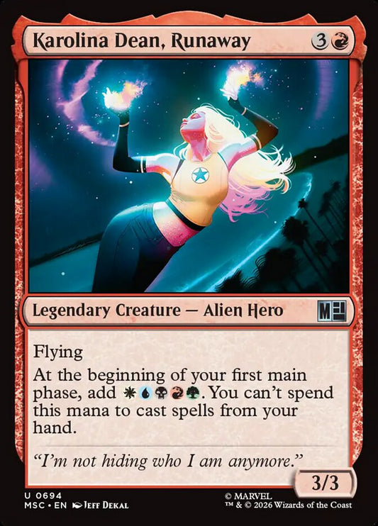 Karolina Dean, Runaway Foil
