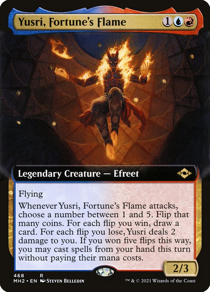 Yusri, Fortune's Flame Extended Art
