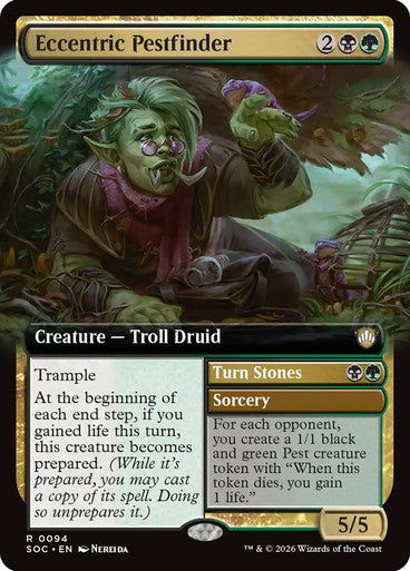 Eccentric Pestfinder // Turn Stones Extended Art