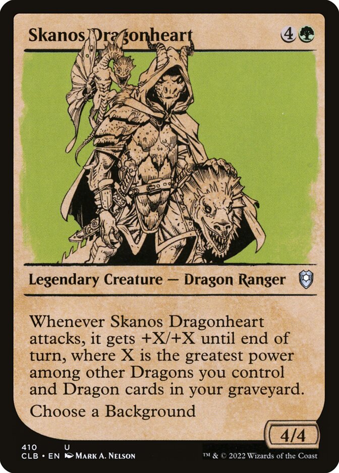 Skanos Dragonheart Showcase Foil