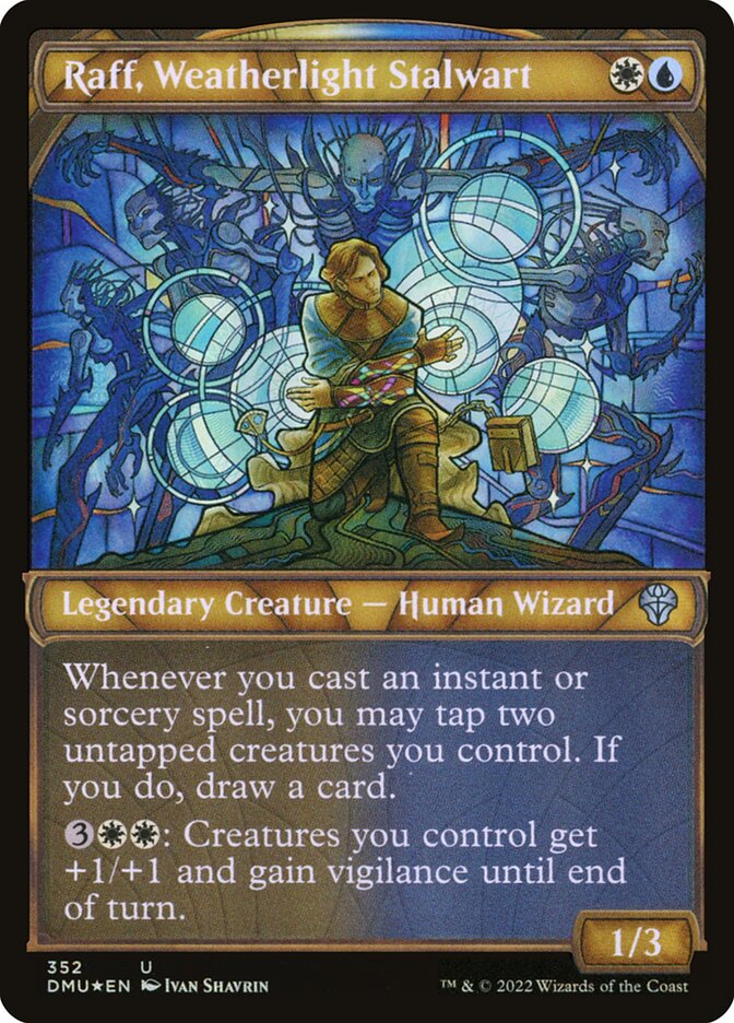 Raff, Weatherlight Stalwart Textured Foil