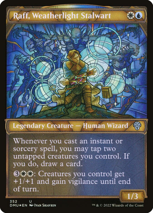 Raff, Weatherlight Stalwart Textured Foil