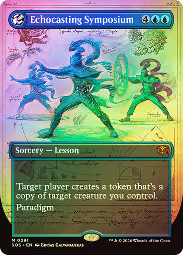 Echocasting Symposium Borderless Foil