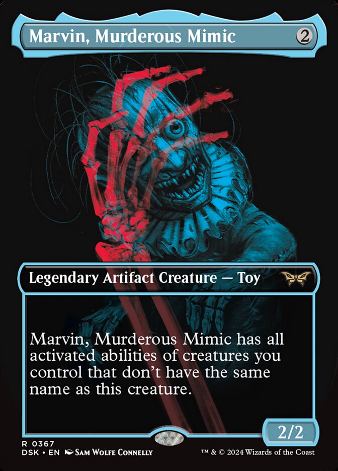 Marvin, Murderous Mimic Borderless Foil