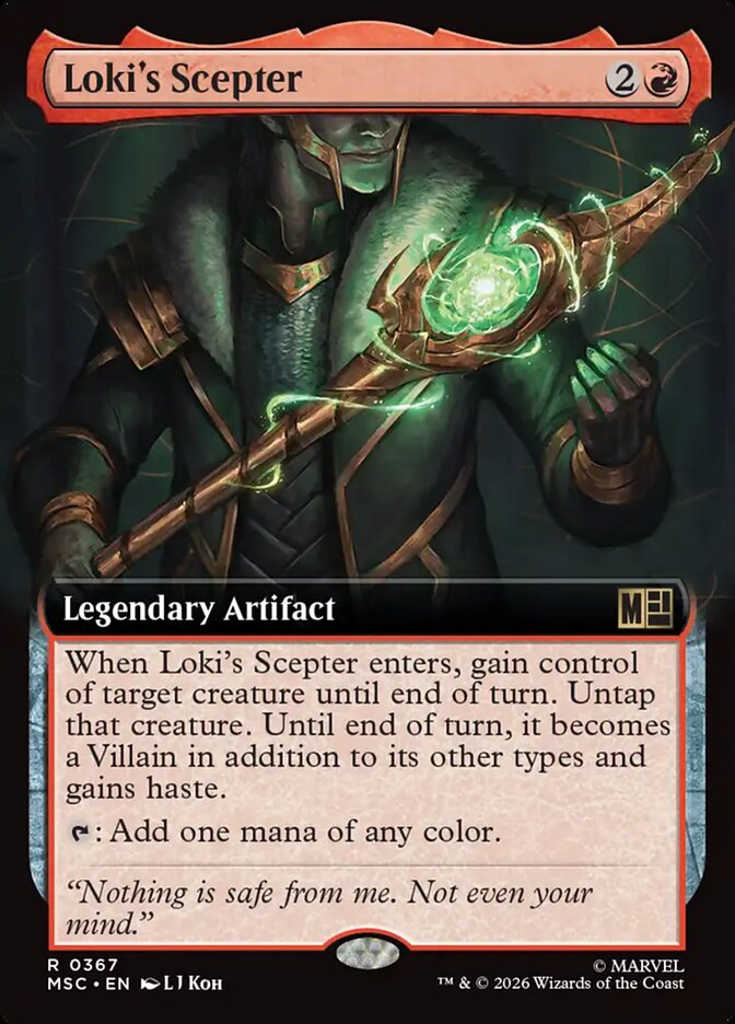 Loki's Scepter Extended Art