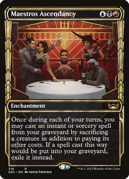 Maestros Ascendancy Showcase Foil