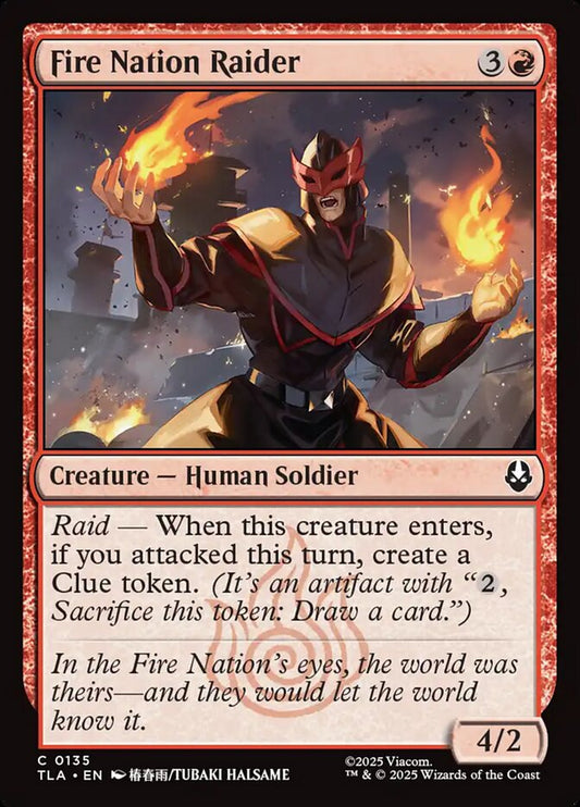 Fire Nation Raider Foil