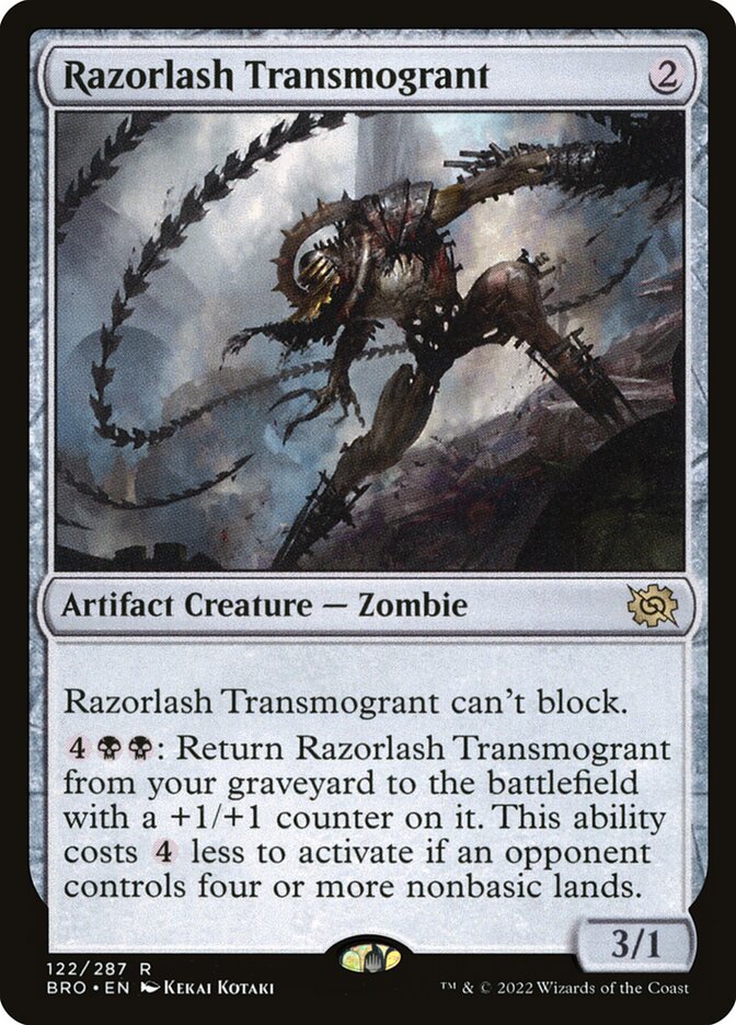 Razorlash Transmogrant Foil