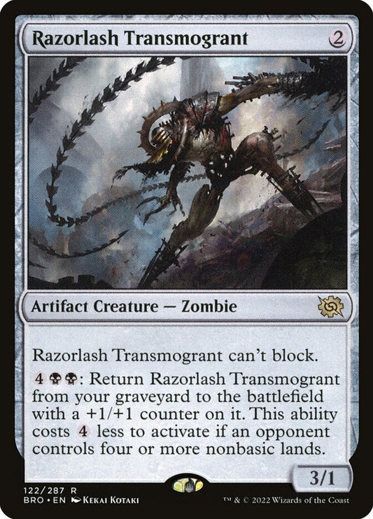 Razorlash Transmogrant Foil