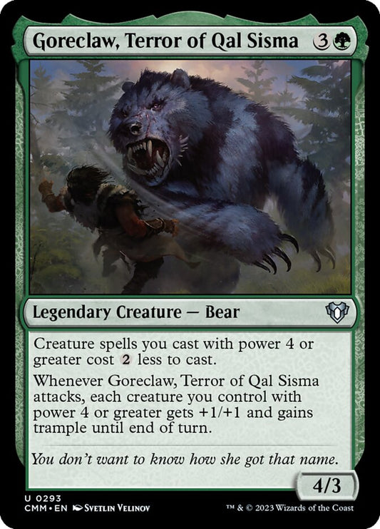 Goreclaw, Terror of Qal Sisma Foil