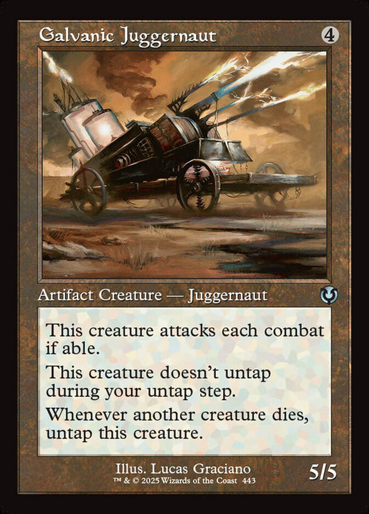Galvanic Juggernaut Retroframe