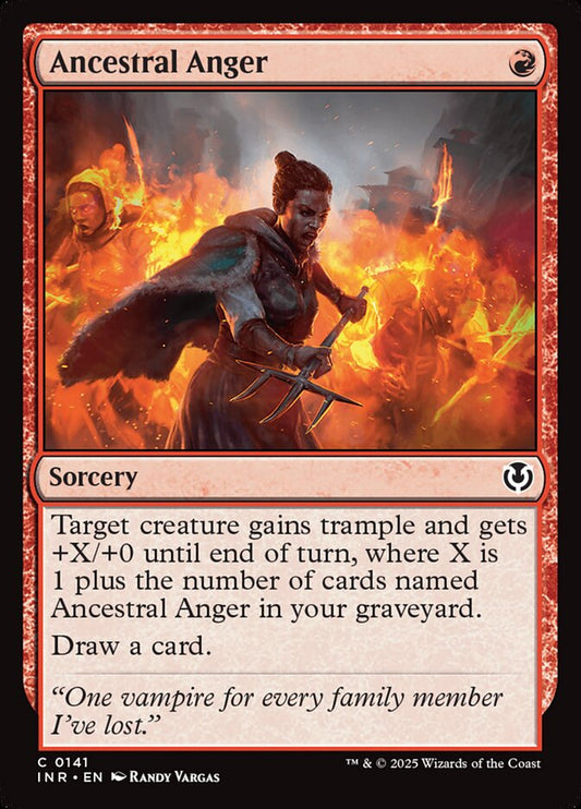 Ancestral Anger Foil