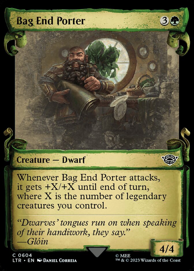 Bag End Porter Showcase