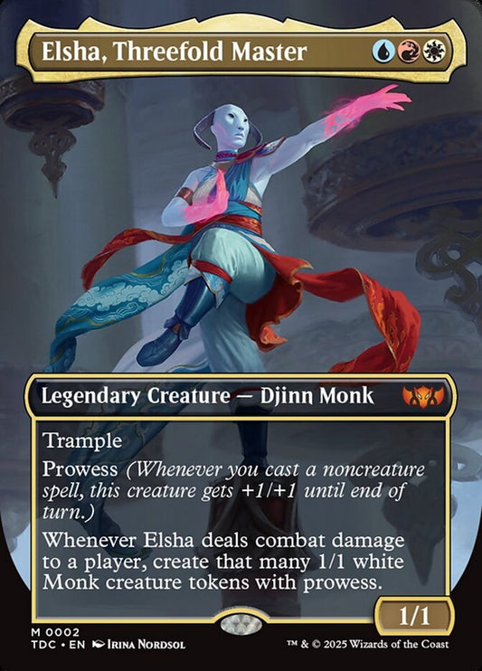 Elsha, Threefold Master Borderless