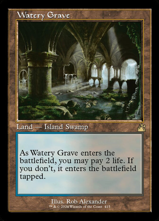 Watery Grave Retro Frame Foil