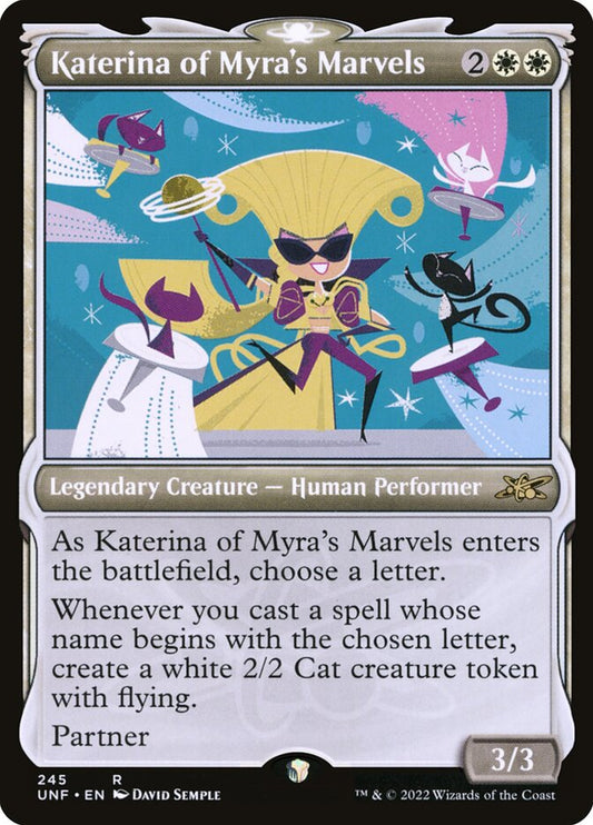 Katerina of Myra's Marvels Showcase Foil