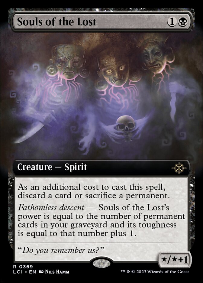 Souls of the Lost Extended Art
