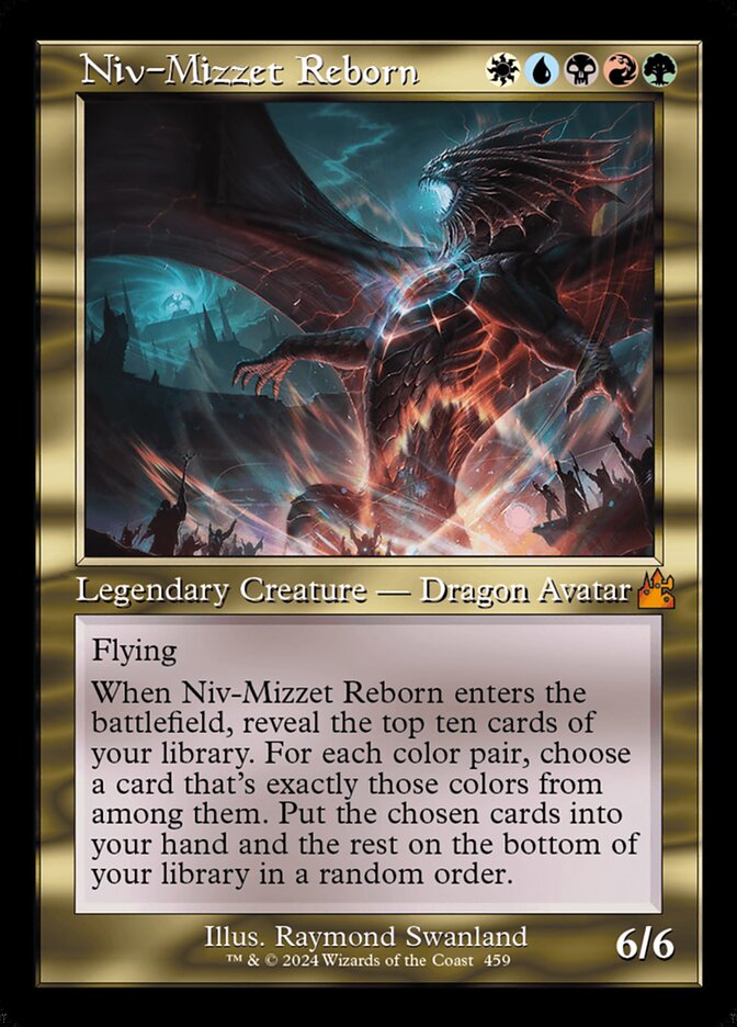 Niv-Mizzet Reborn Retro Frame