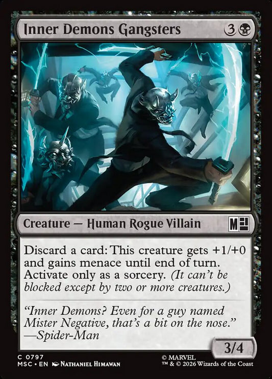Inner Demons Gangsters Foil