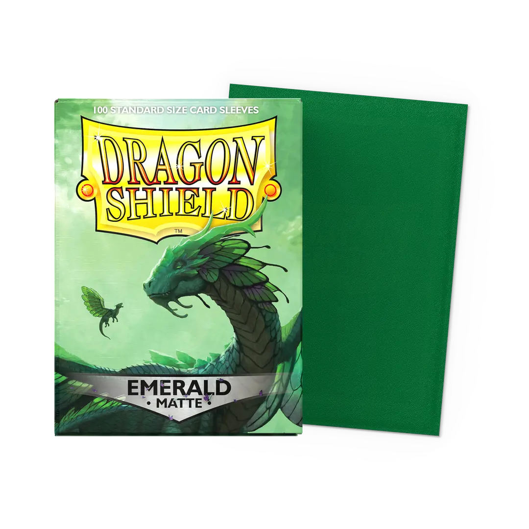 Micas Dragon Shield Emerald Matte Standard