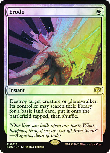 Erode Foil