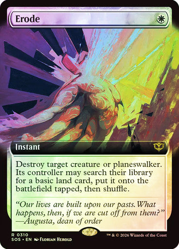 Erode Extended Art Foil