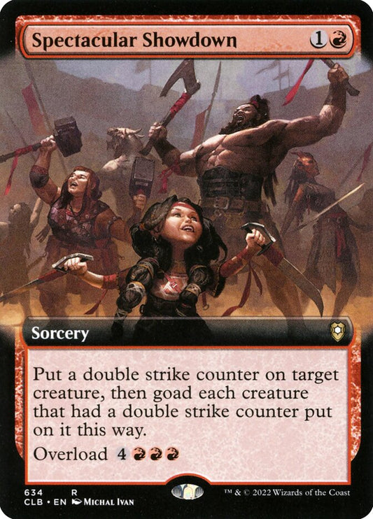 Spectacular Showdown Extended Art