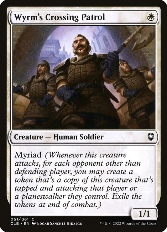Wyrm's Crossing Patrol Foil