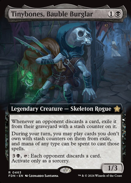 Tinybones, Bauble Burglar Extended Art