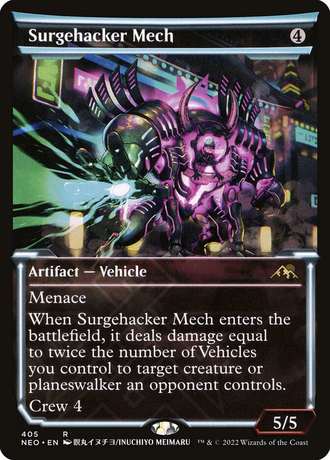 Surgehacker Mech Showcase Foil
