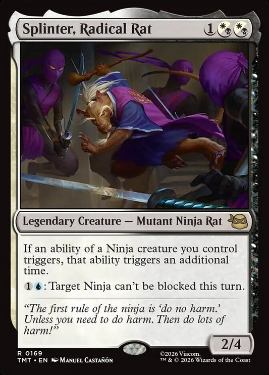Splinter, Radical Rat
