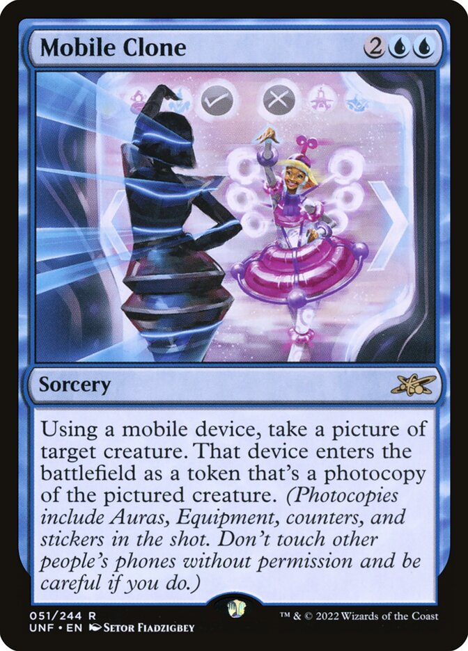Mobile Clone Galaxy Foil