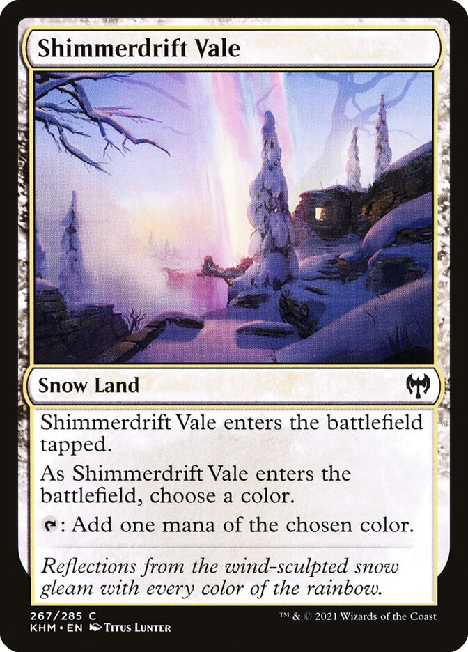 Shimmerdrift Vale Foil