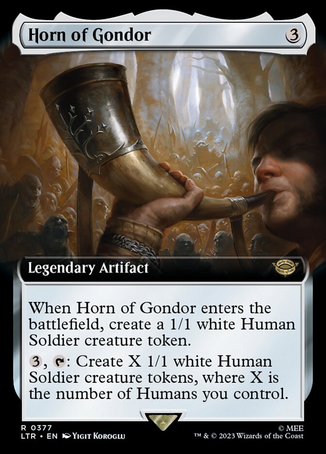 Horn of Gondor Extended Art