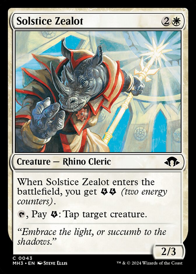 Solstice Zealot Foil