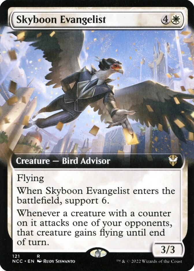 Skyboon Evangelist Extended Art