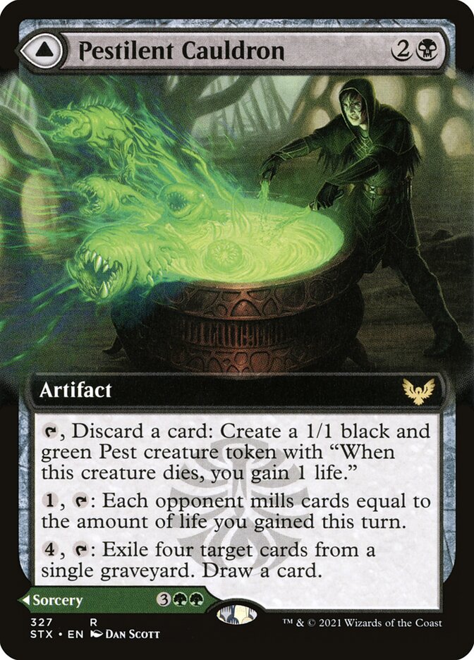 Pestilent Cauldron // Restorative Burst Extended Art
