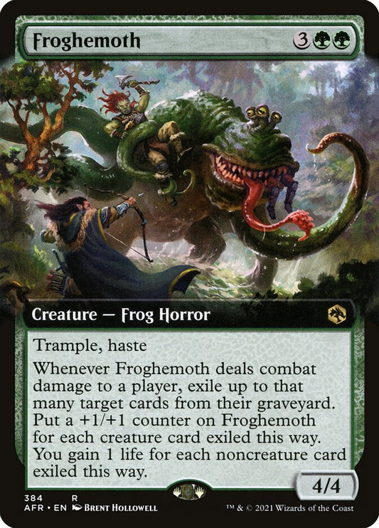Froghemoth Extended Art Foil