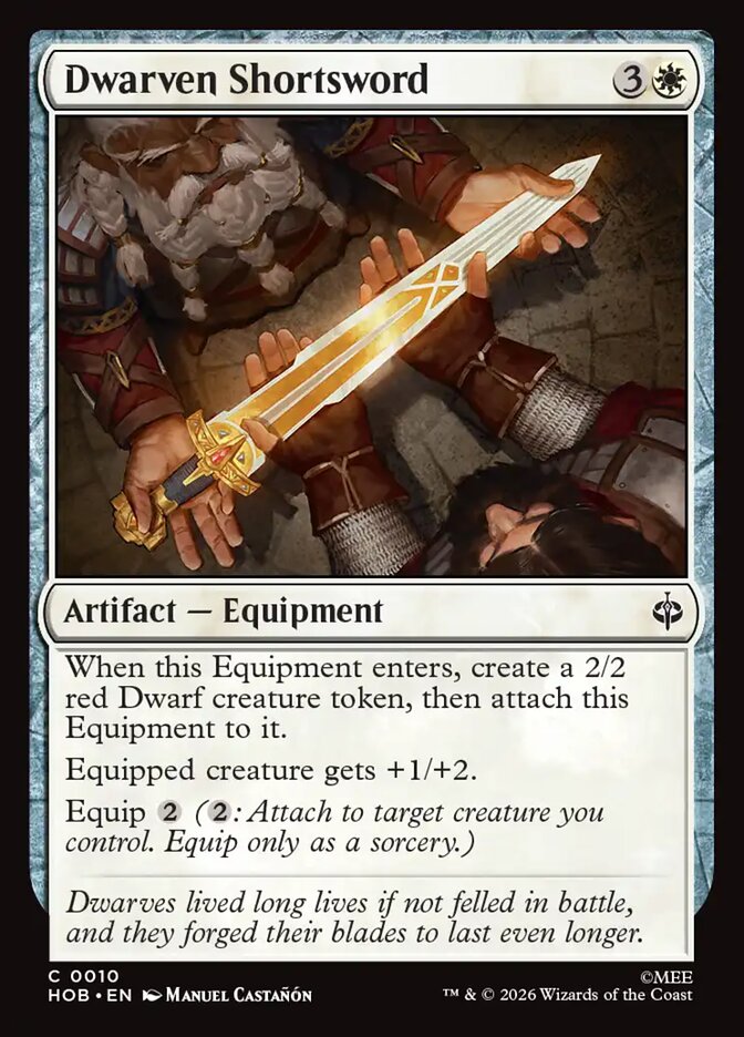 Dwarven Shortsword Foil