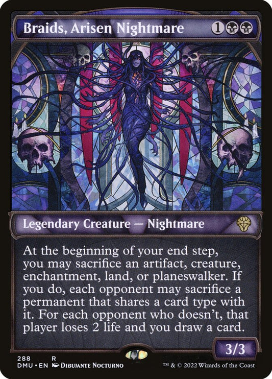 Braids, Arisen Nightmare Showcase Foil