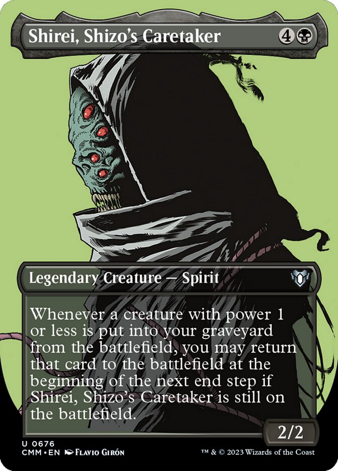 Shirei, Shizo's Caretaker Borderless