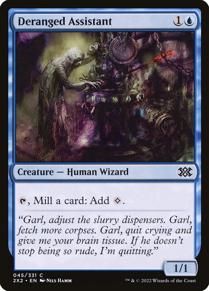 Deranged Assistant Foil