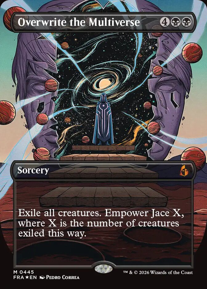 Overwrite the Multiverse Secret Lair Foil
