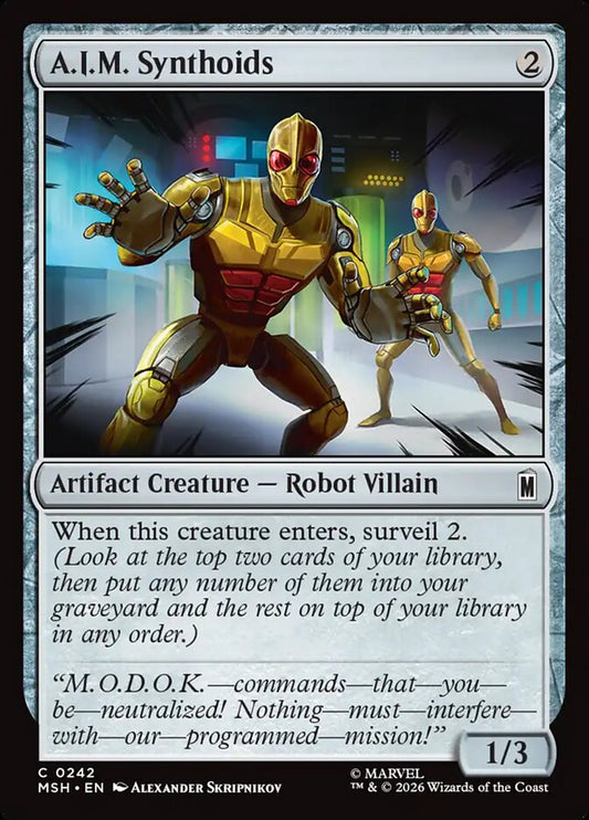 A.I.M. Synthoids Foil