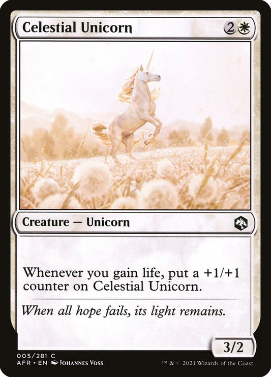 Celestial Unicorn Foil